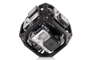Illustration for article titled GoPro's Making Spherical Camera Mounts For VR Video (and Drones Too)